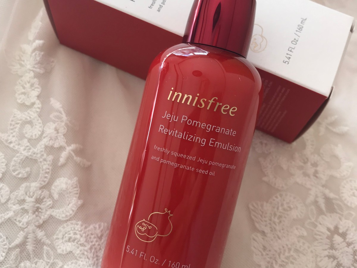 Jeju Pomegranate Revitalizing Emulsion for Antiaging ~ Korean product&nbsp;review