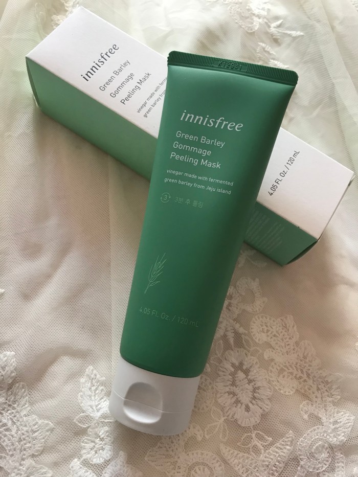 Green Barley Gommage Face Peeling Mask ~ Korean product&nbsp;review